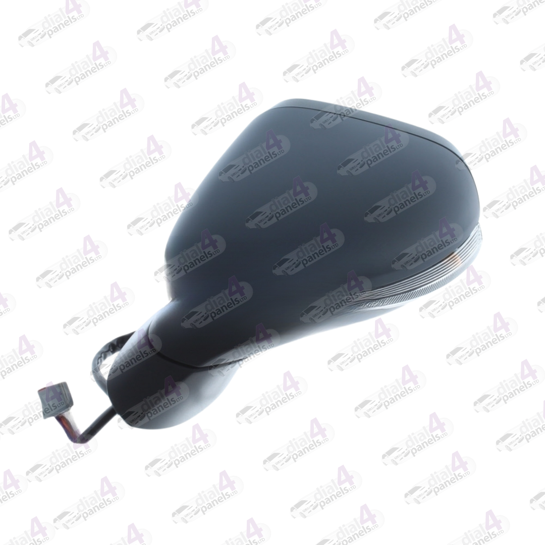 FORD FIESTA 2017> DOOR MIRROR ELECTRIC HEATED POWER FOLD WITH INDICATOR PUDDLE LAMP BLIND SPOT PRIMED LH