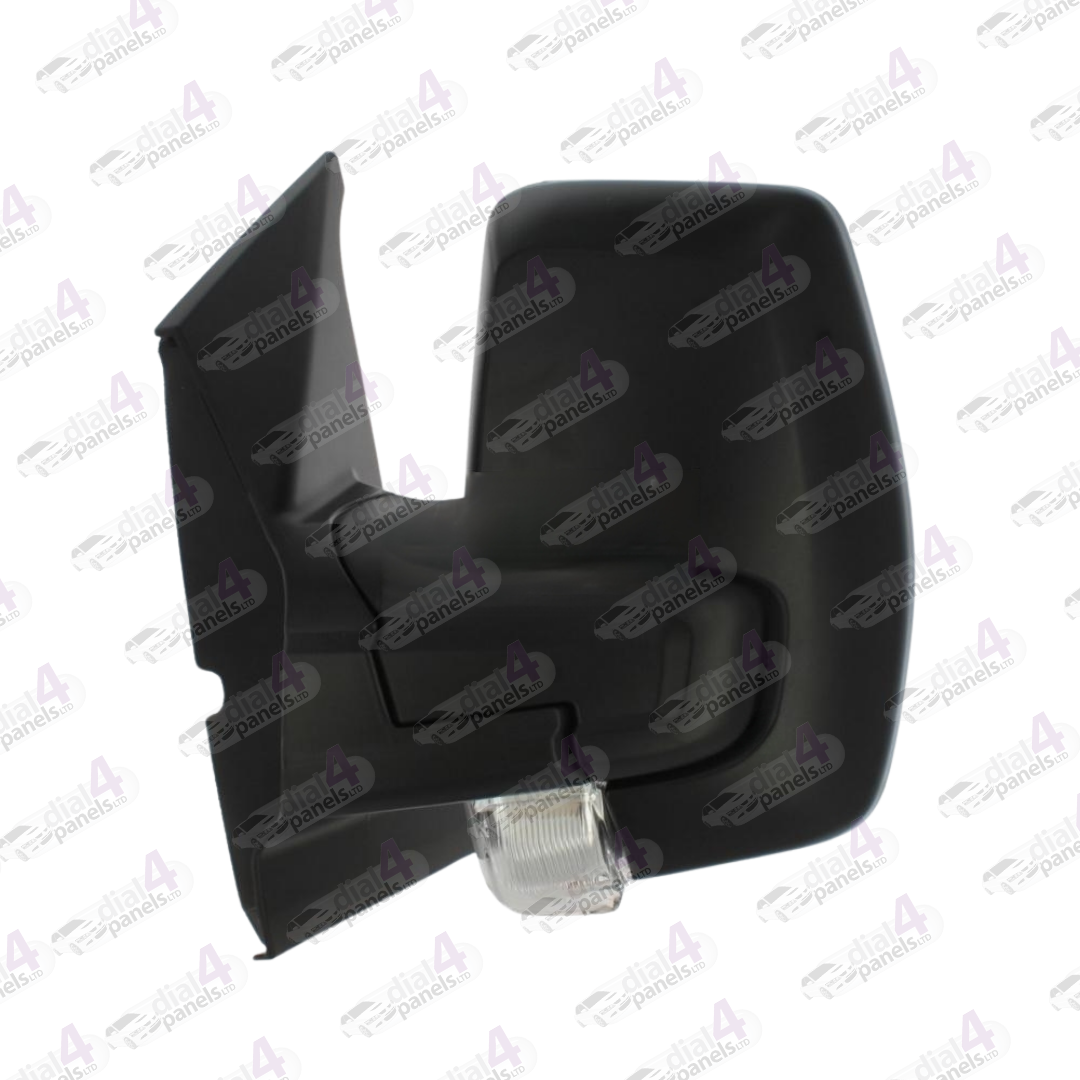 FORD TRANSIT CUSTOM 2018> DOOR MIRROR MANUAL WITH INDICATOR BLACK LH