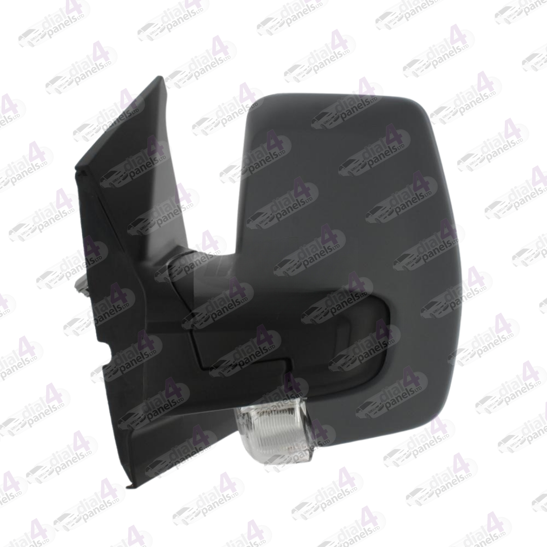 FORD TRANSIT CUSTOM 2018> DOOR MIRROR DOOR MIRROR SHORT ARM MAN CLEAR INDICATOR BLACK RH