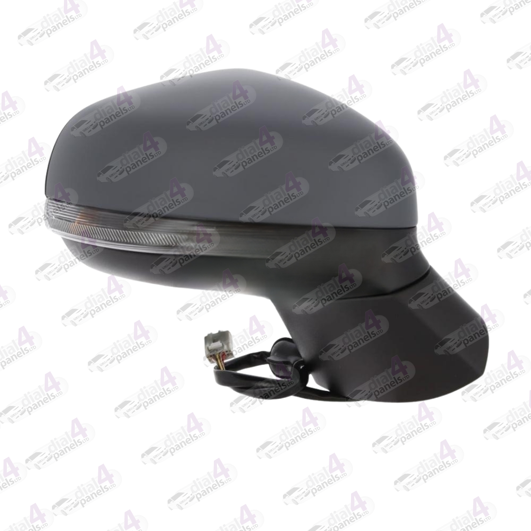 FORD PUMA 2019> DOOR MIRROR ELECTRIC HEATED POWER FOLD WITH INDICATOR PUDDLE LAMP (LED) PRIMED RH