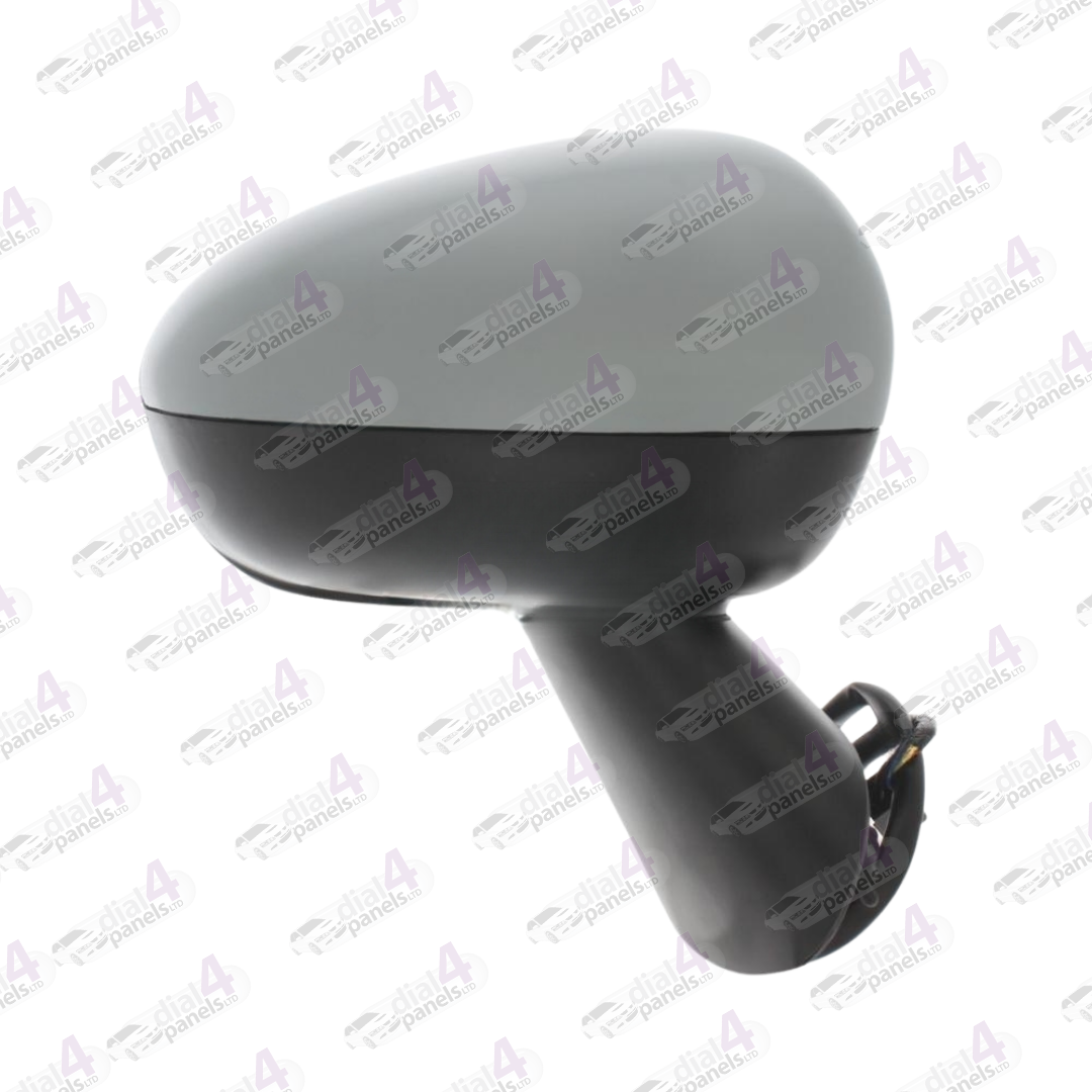 VAUXHALL MERIVA 2010-2017 DOOR MIRROR ELECTRIC HEATED BLACK ARM, PRIMED COVER 5 PIN RH