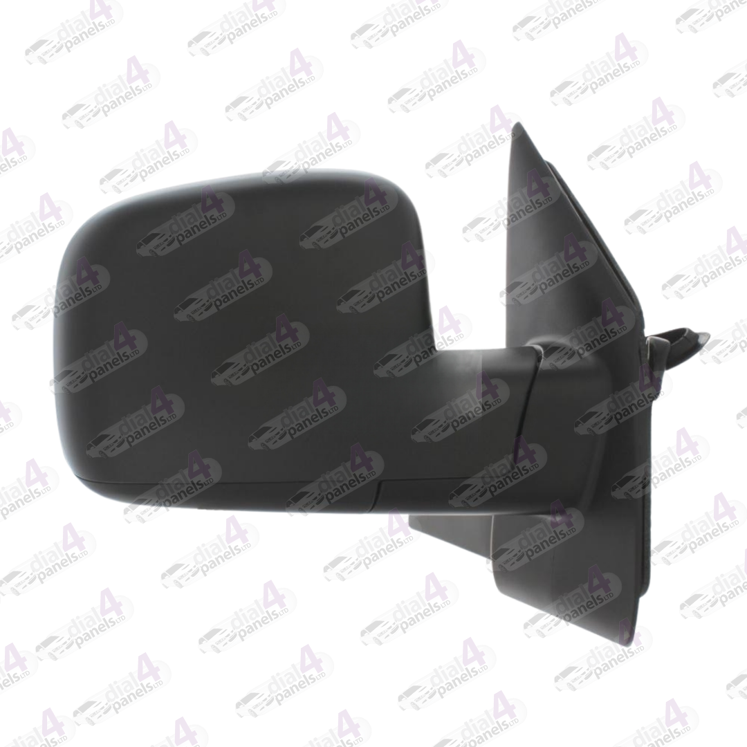 VOLKSWAGEN CARAVELLE 2003-2010 DOOR MIRROR ELECTRIC HEATED BLACK (WIDE) RH