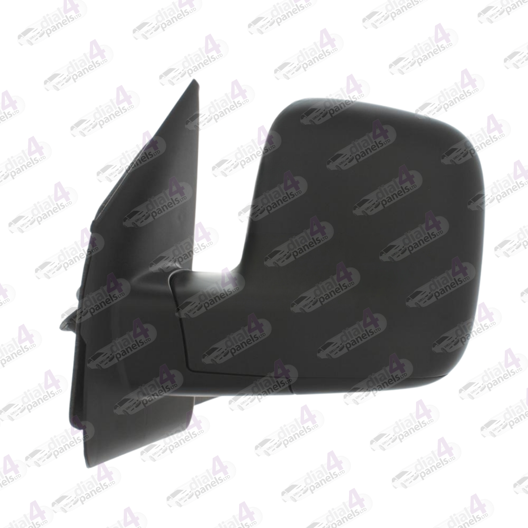 VOLKSWAGEN CARAVELLE 2003-2010 DOOR MIRROR ELECTRIC HEATED BLACK (TALL) LH