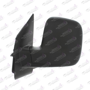 VOLKSWAGEN CARAVELLE 2003-2010 DOOR MIRROR ELECTRIC HEATED BLACK (TALL) LH