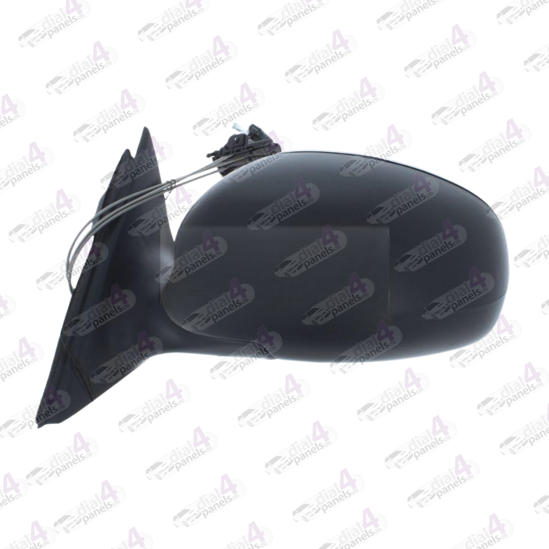 SKODA FABIA 2007-2010 DOOR MIRROR CABLE BLACK (SMOOTH) LH