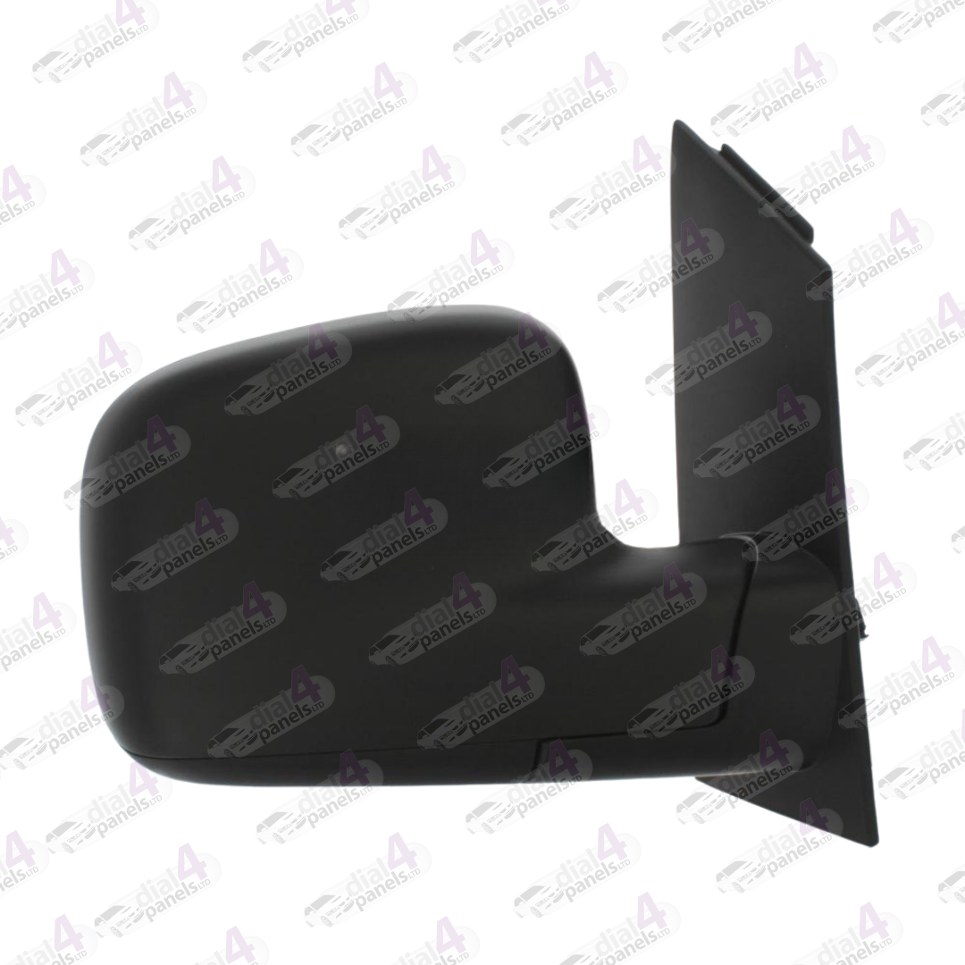 VOLKSWAGEN CADDY 2004-2009 DOOR MIRROR ELECTRIC HEATED BLACK (EXC.AERIAL) WIDE RH