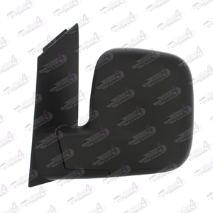 VOLKSWAGEN CADDY 2004-2009 DOOR MIRROR ELECTRIC HEATED BLACK (EXC.AERIAL) TALL LH