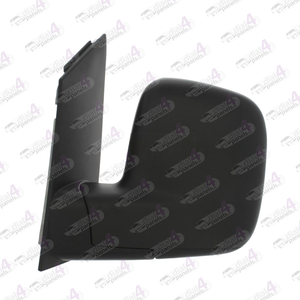 VOLKSWAGEN CADDY 2004-2009 DOOR MIRROR MANUAL BLACK (EXC.AERIAL) TALL LH