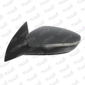VOLKSWAGEN CC 2011-2017 DOOR MIRROR ELECTRIC HEATED WITH INDICATOR PUDDLE LAMP PRIMED LH