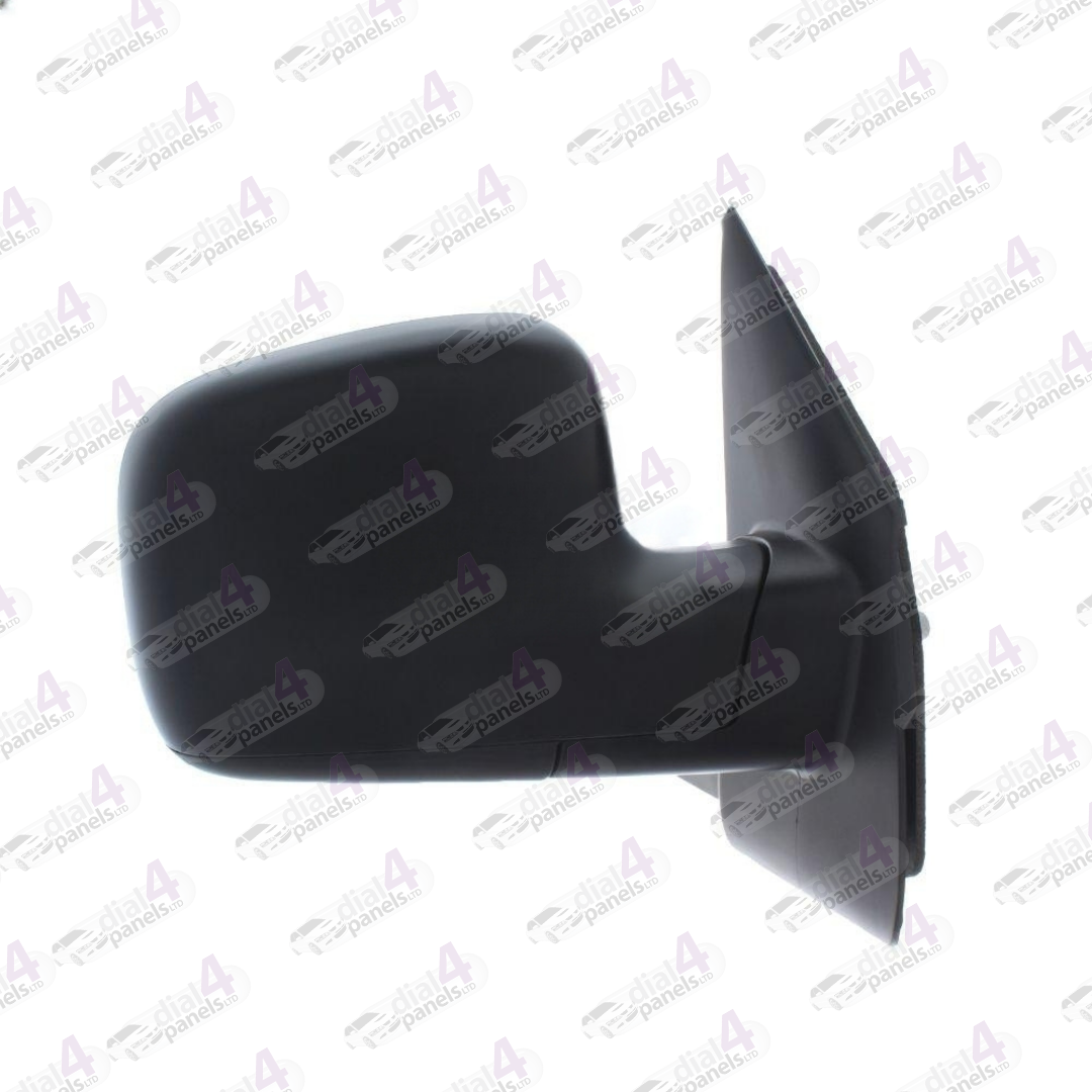 VOLKSWAGEN CARAVELLE 2003-2010 DOOR MIRROR MANUAL BLACK (WIDE) RH