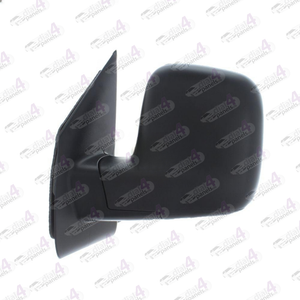 VOLKSWAGEN CARAVELLE 2003-2010 DOOR MIRROR MANUAL BLACK (TALL) LH