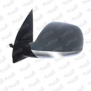 VOLKSWAGEN AMAROK 2011-2018 DOOR MIRROR ELECTRIC HEATED POWER FOLD PRIMED W CHROME BASE LH