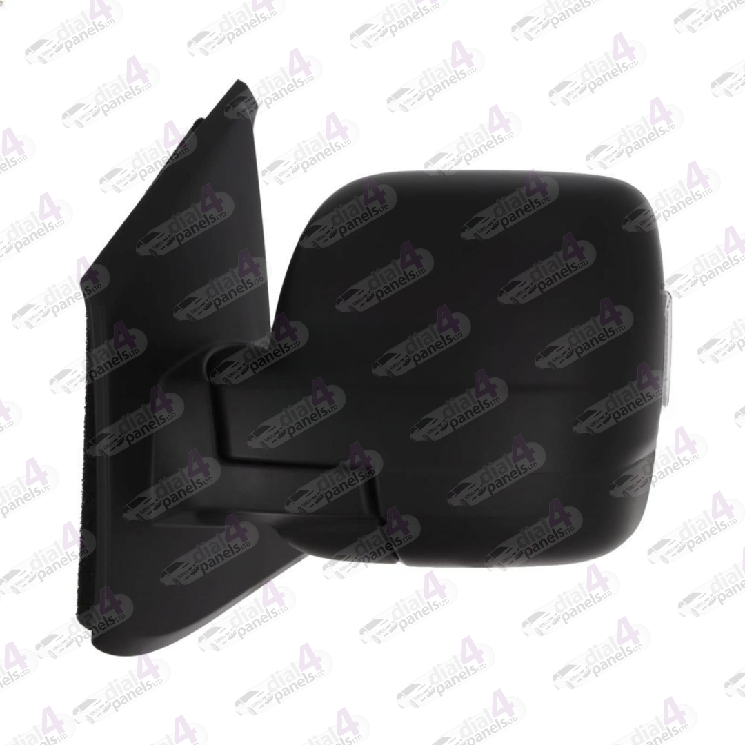 RENAULT TRAFIC 2021> DOOR MIRROR ELECTRIC HEATED WITH INDICATOR BLACK ASPH LH