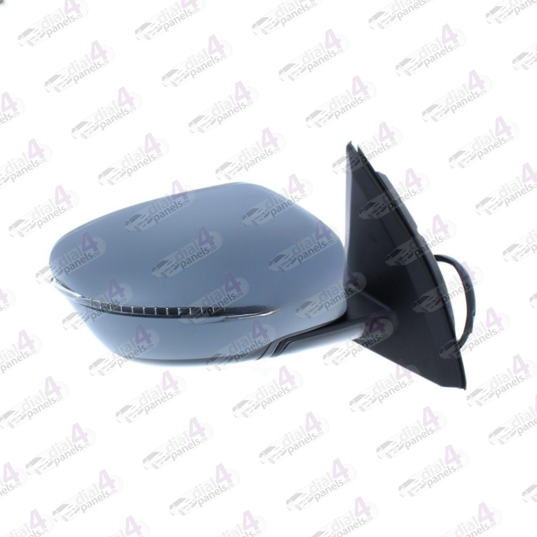 NISSAN QASHQAI 2013-2021 DOOR MIRROR ELECTRIC HEATED WITH INDICATOR PRIMED RH