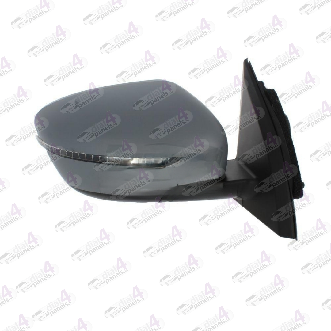NISSAN QASHQAI 2013-2021 DOOR MIRROR ELECTRIC HEATED POWER FOLD WITH INDICATOR PRIMED RH