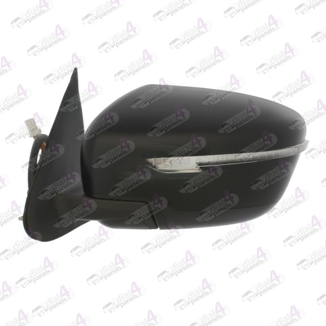 NISSAN JUKE 2014-2019 DOOR MIRROR ELECTRIC HEATED WITH INDICATOR PRIMED (7 PIN) LH