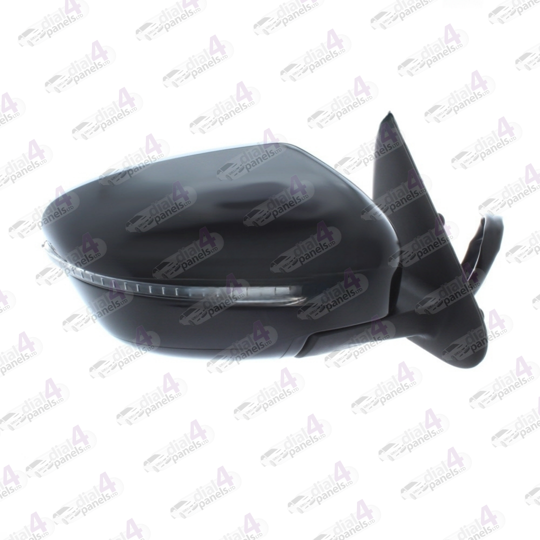 NISSAN JUKE 2014-2019 DOOR MIRROR ELECTRIC HEATED WITH INDICATOR POWER FOLD PRIMED (9 PIN) RH