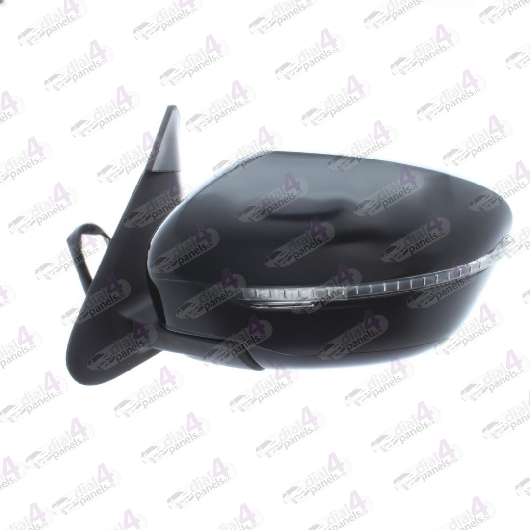 NISSAN JUKE 2014-2019 DOOR MIRROR ELECTRIC HEATED WITH INDICATOR POWER FOLD PRIMED (9 PIN) LH